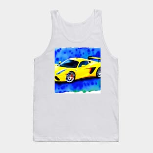 Sport car Tank Top